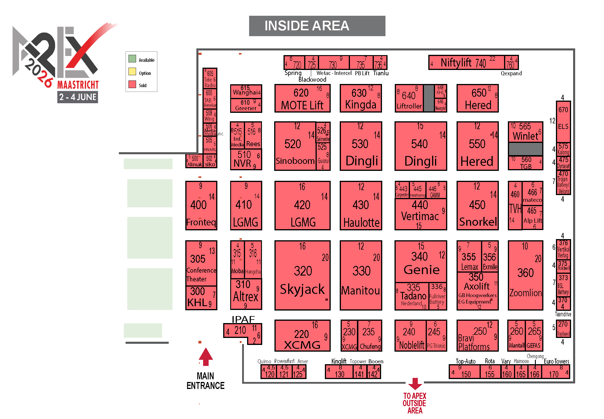 Apex 2026 floorplan inside area 26 05 2026