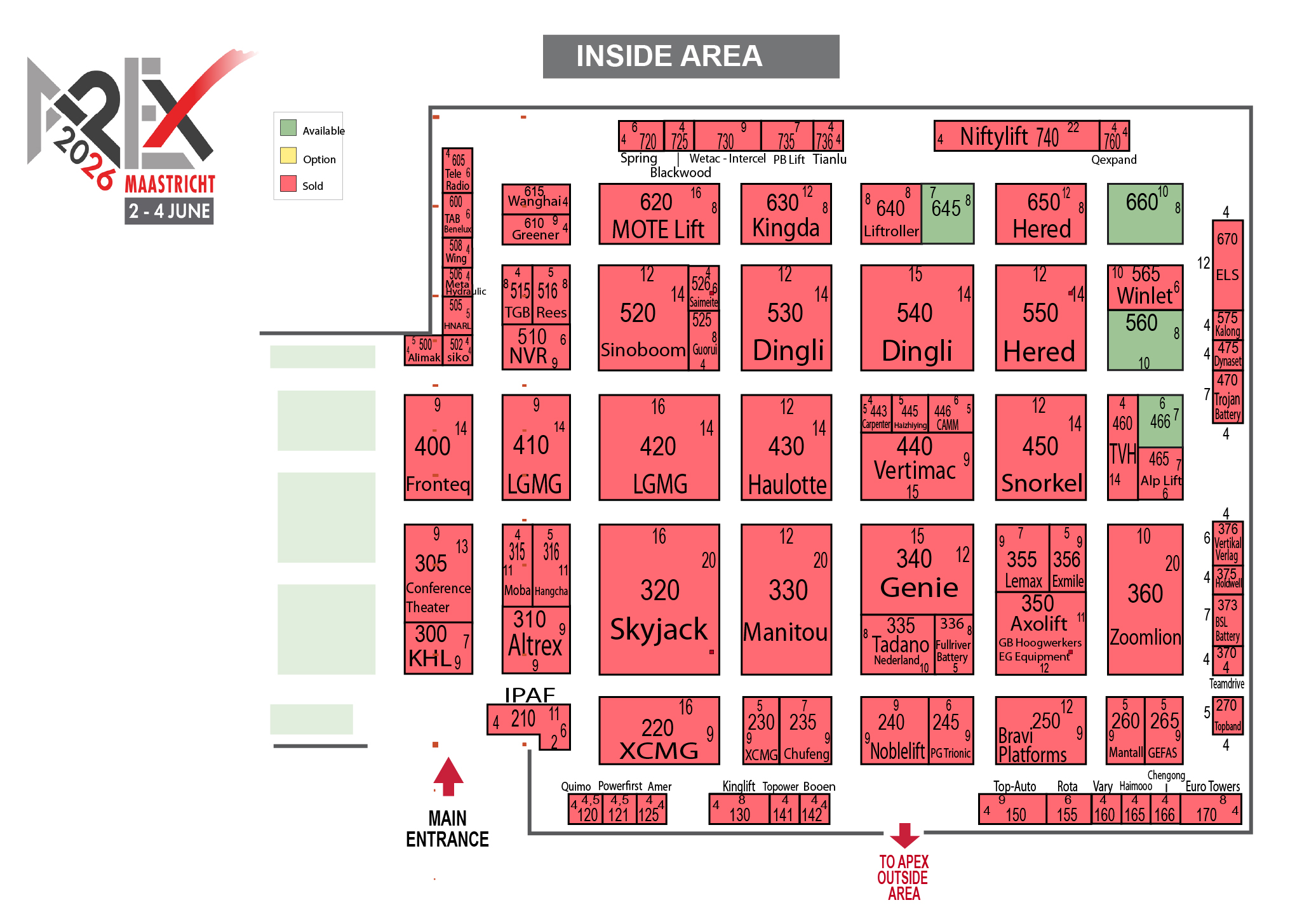 Apex 2026 floorplan inside area 28 04 2026