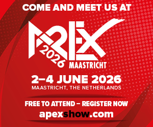 Apex exhibitor promo banner 300x250